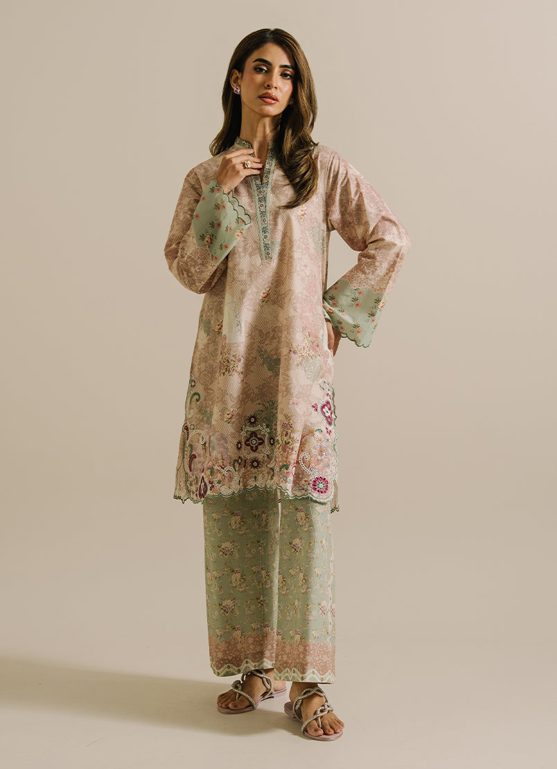 Printed Embroidered CO-ORD Set13838201106020