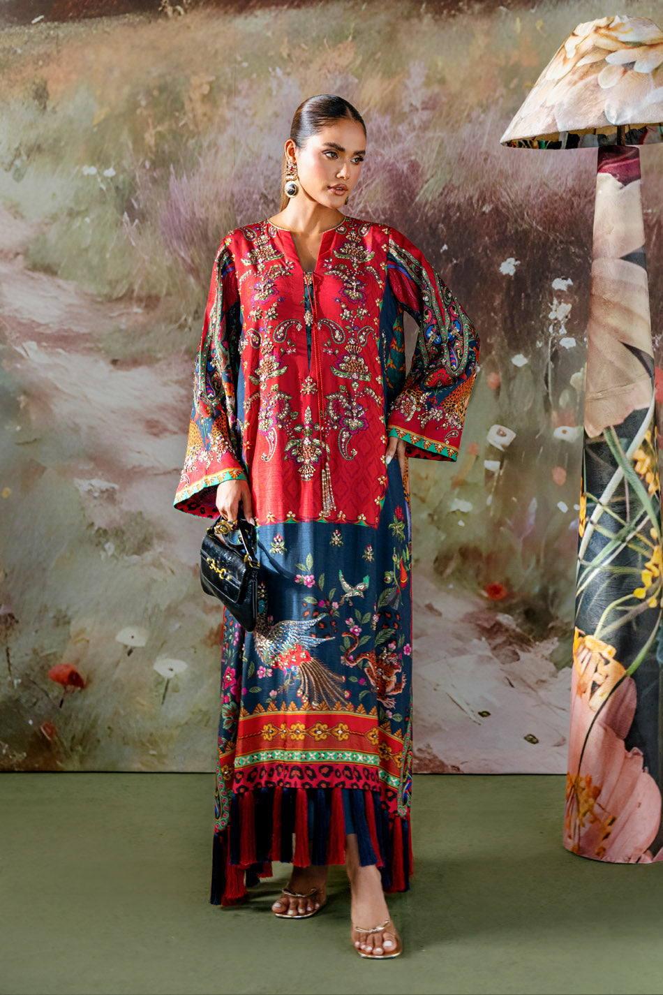 Tassel Kaftan Set (D-12)