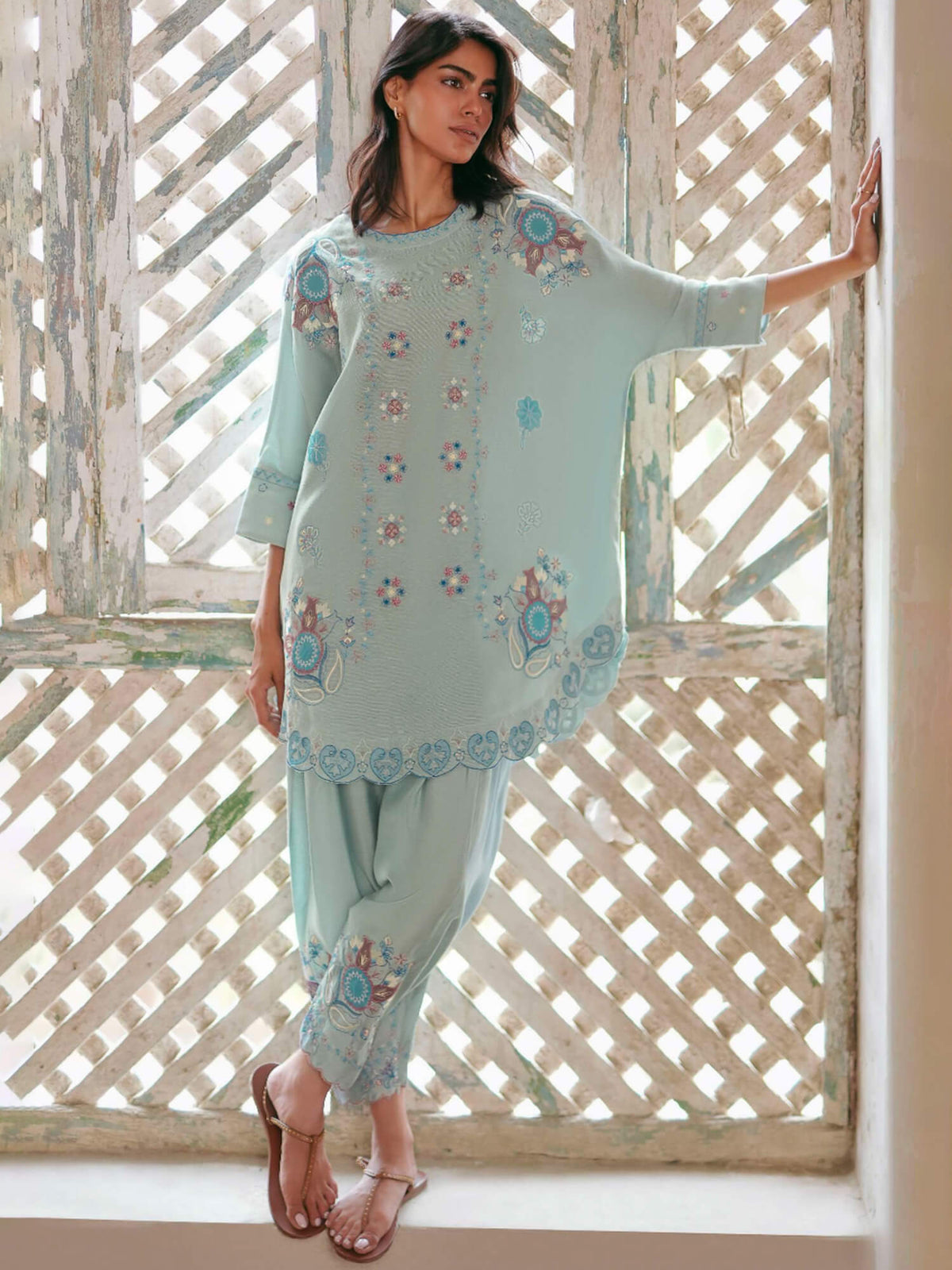 Lily Top & Skinny Shalwar