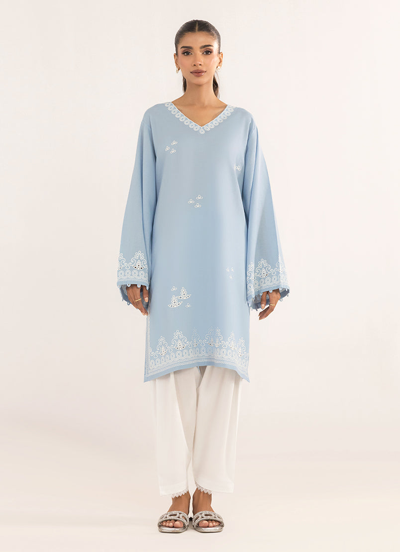 Embroidered Kurta - 16484251304020