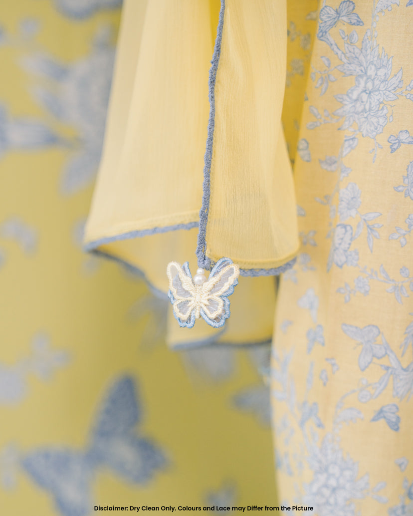 Lemon Cake dupatta