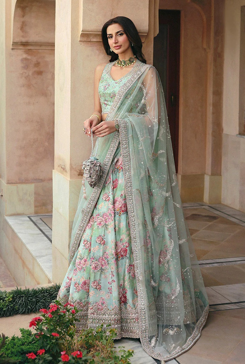 Rosabelle- Luxury Silk Embroidered 3 Piece Unstitched