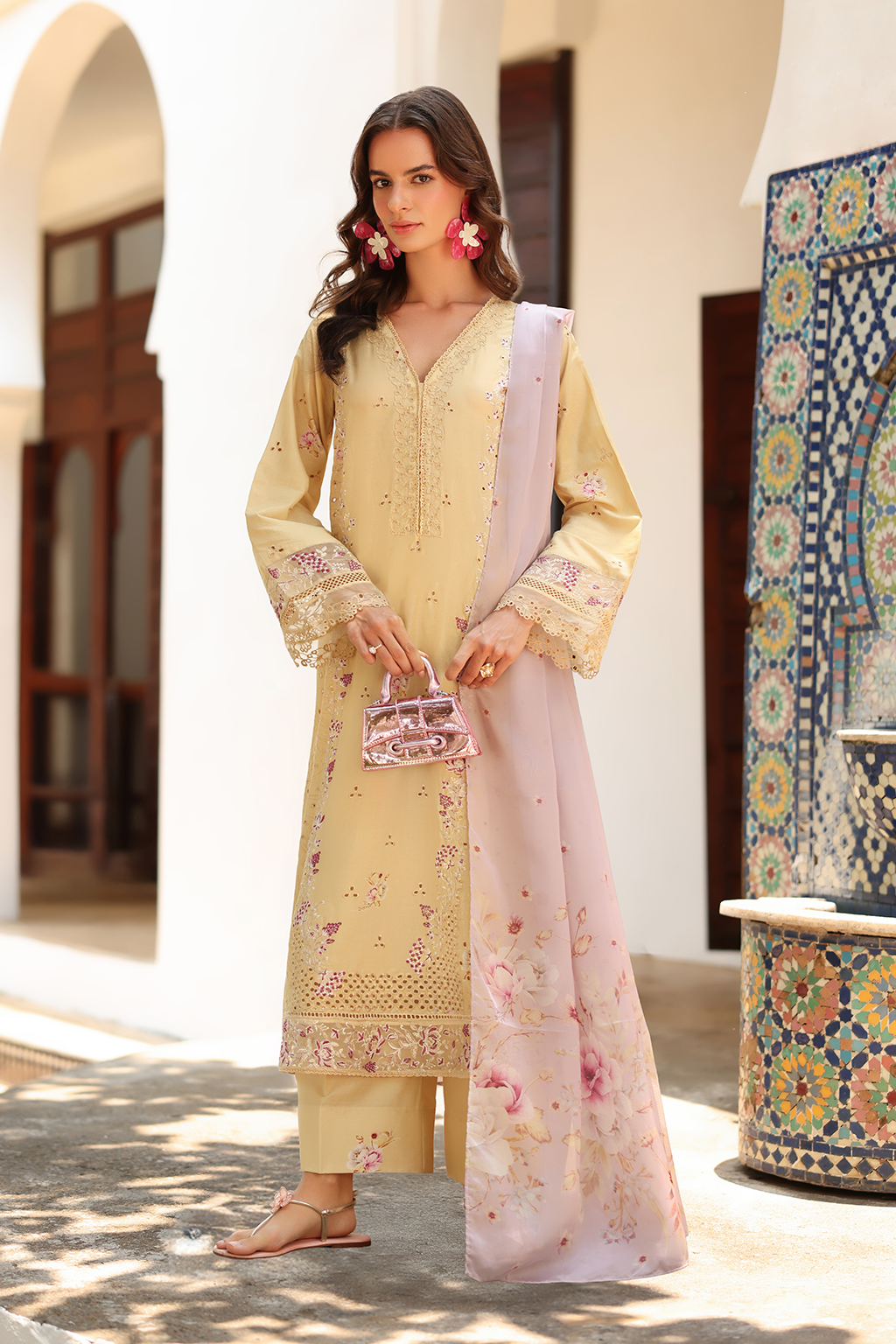 SS-11 Embroidered Lawn