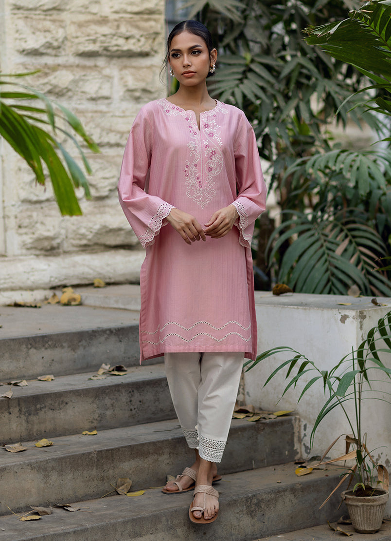 Embroidered Kurta - 13138251421020