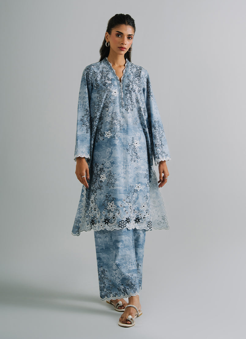 Printed Embroidered CO-ORD Set13619201301020