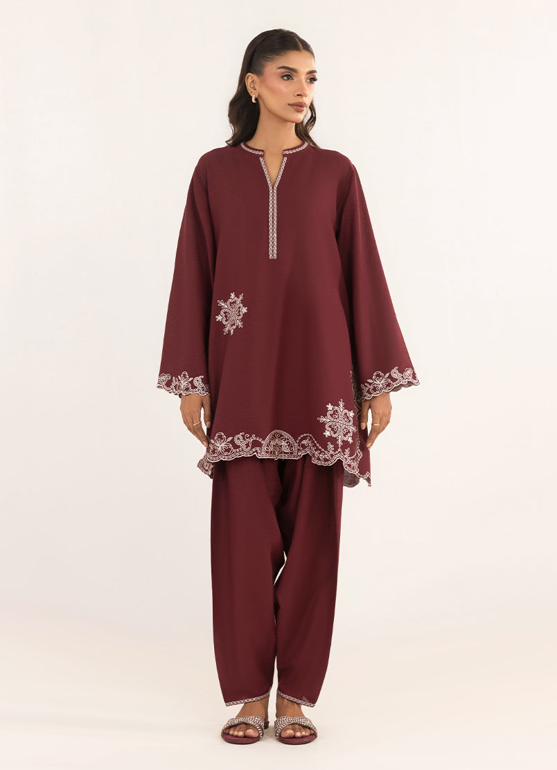 Embroidered CO-ORD Set - 16534251415020