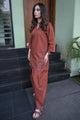 Soil Brown Shalwar Set