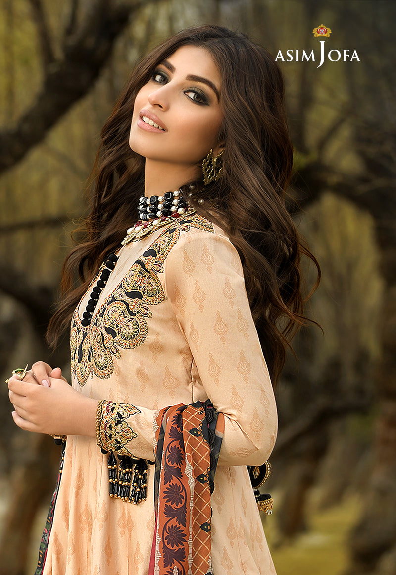 AJSL-20 EMBROIDERED LAWN 3 PCS