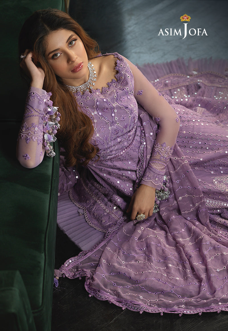 AJN-13 EMBROIDERED NET 3 PCS