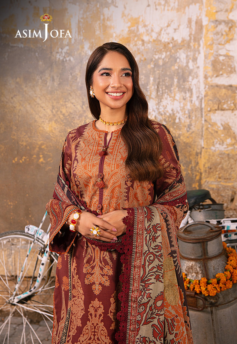 AJAR-24 PRINTED LAWN 3 PCS