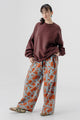 Soft Oversized SweatShirt - Brown