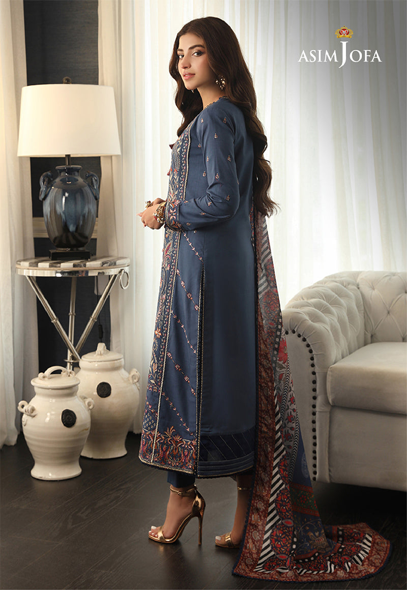 AJAI-21 EMBROIDERED CAMBRIC 3 PCS