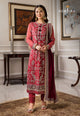 AJULSC-08 Embroidered Raw Silk Unstitched 3 Pcs