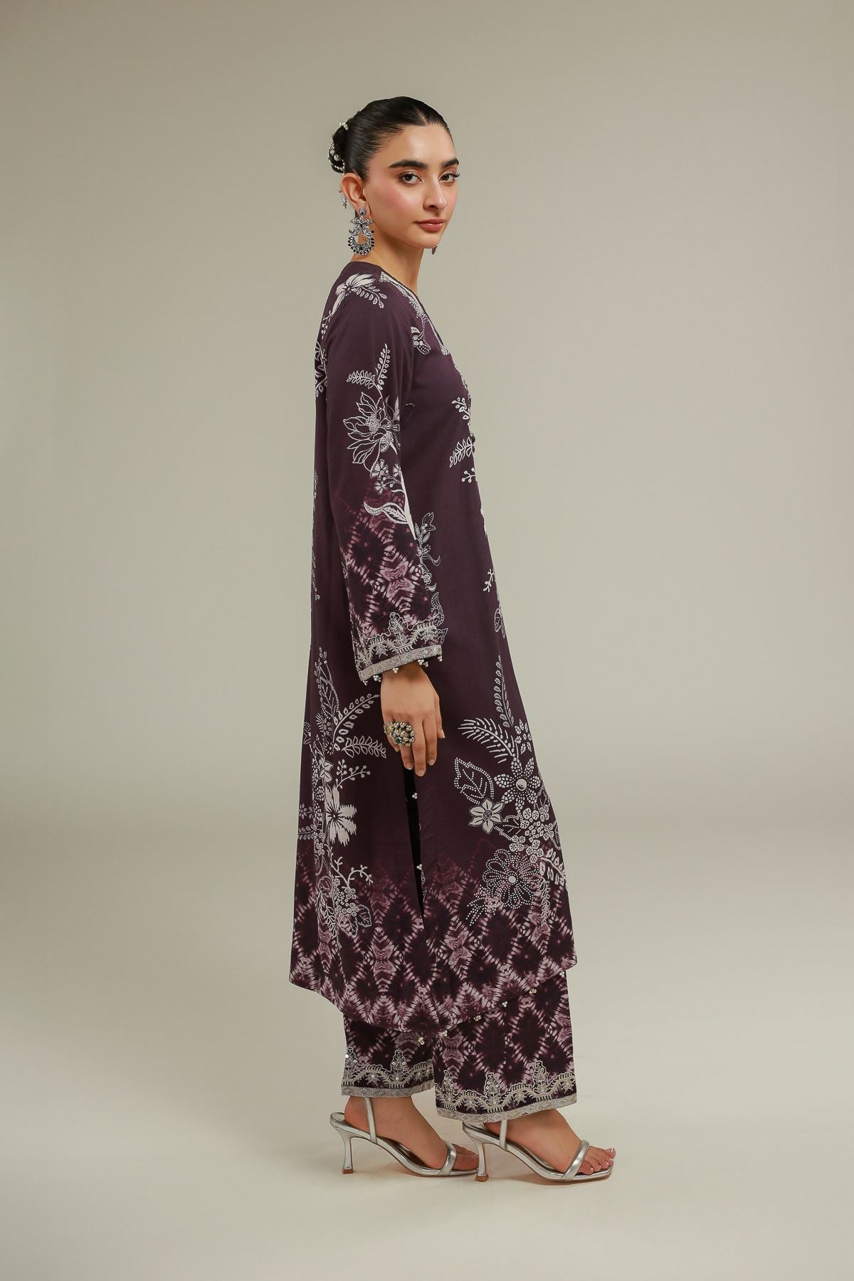 Regular Floral Pants