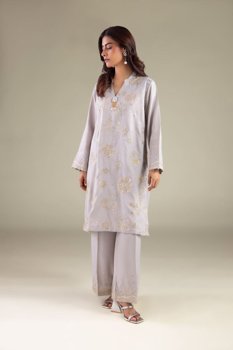 Band Collar Kurta