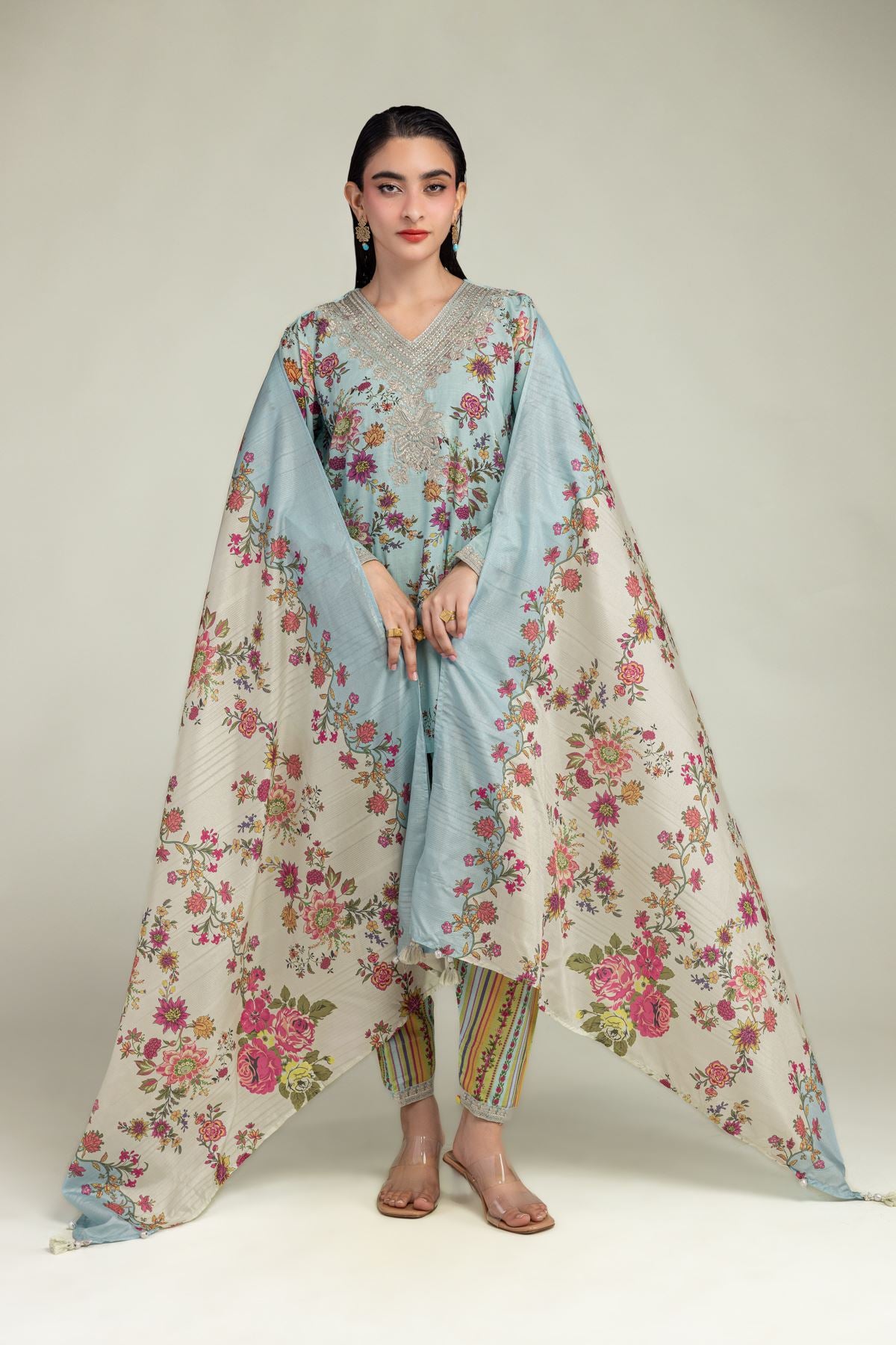 Raw Silk Shalwar