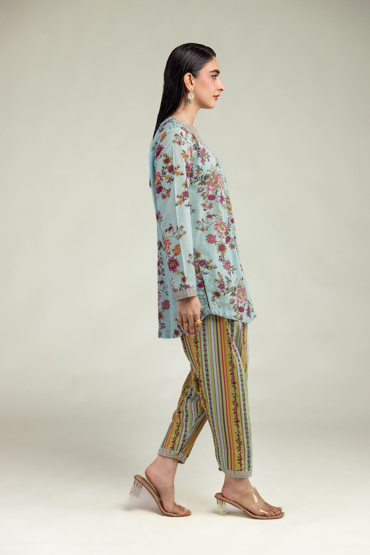 Raw Silk Shalwar