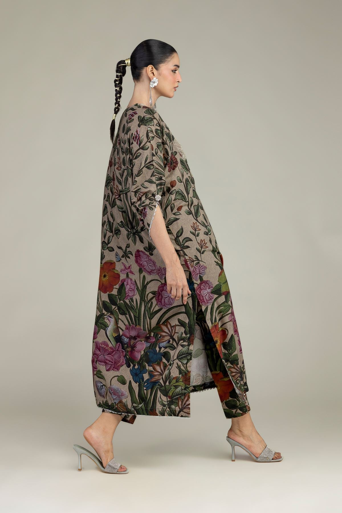 Raw Silk Pants