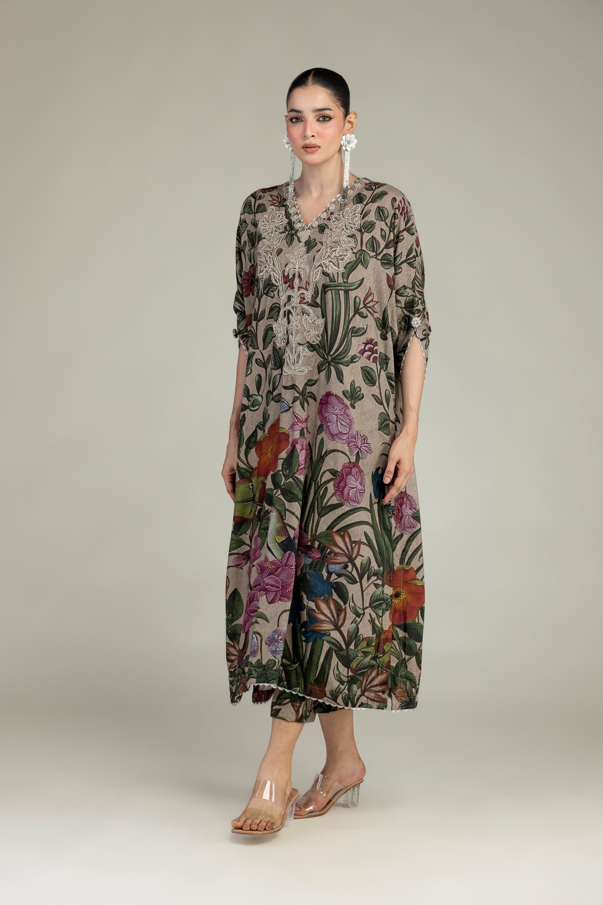 Raw Silk Pants