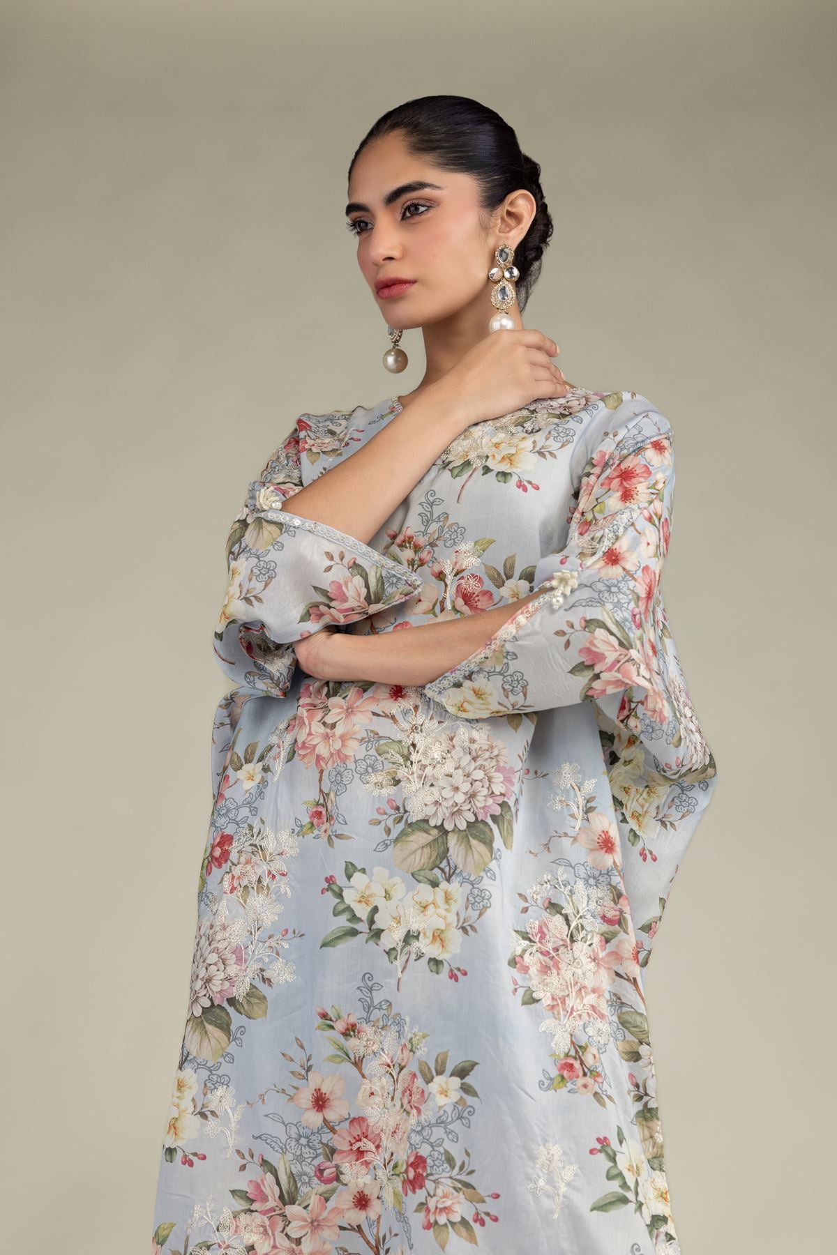 Long Embroidered Kurta