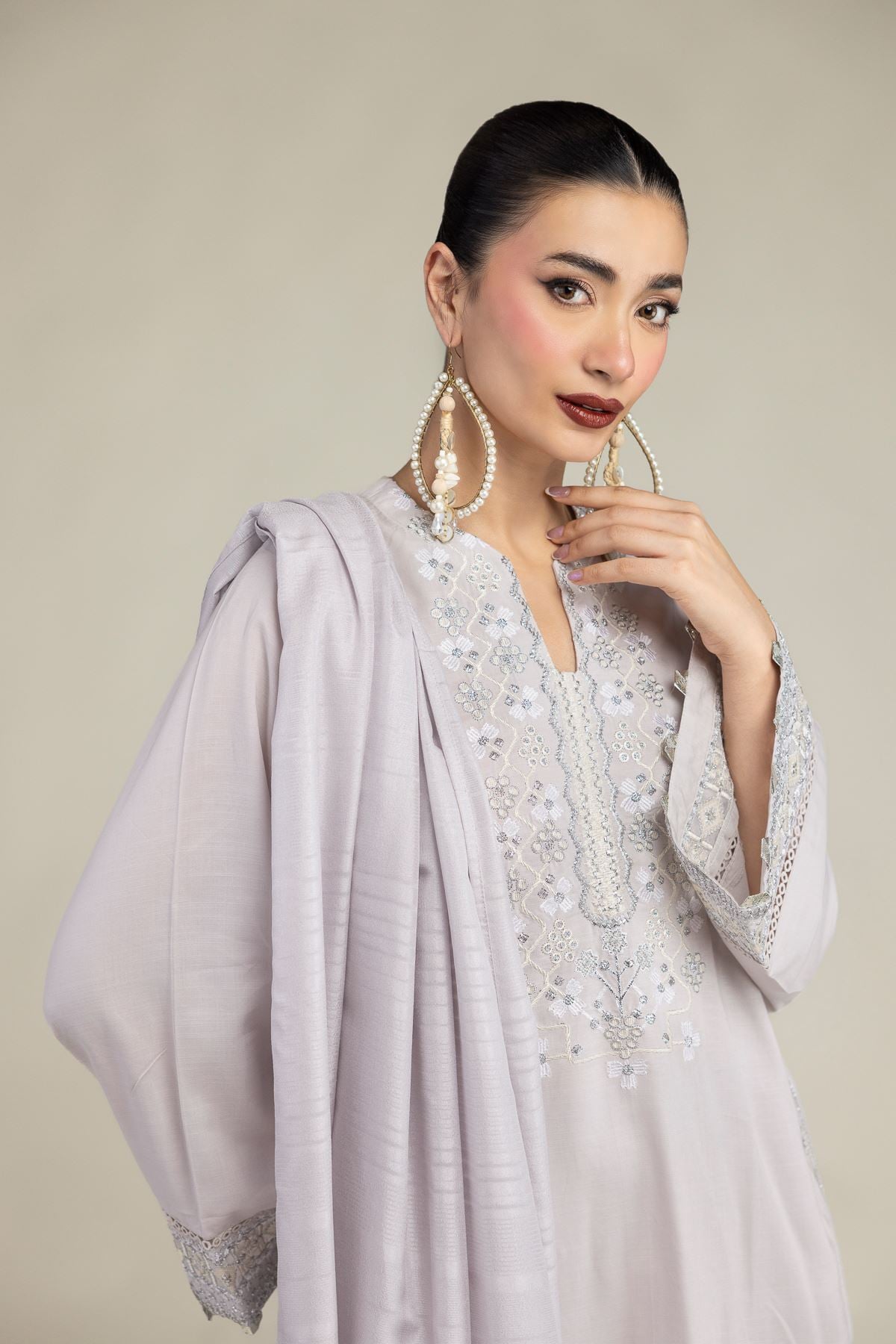 Polyester Silk Dupatta