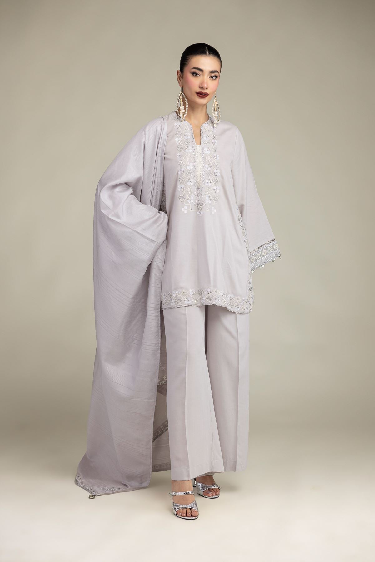 Polyester Silk Dupatta