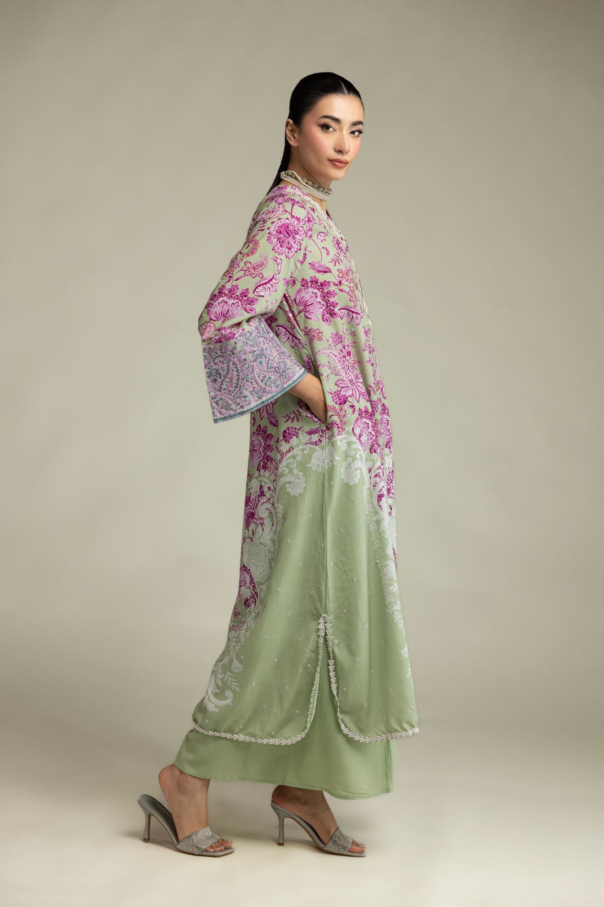 Silk Mint Pants
