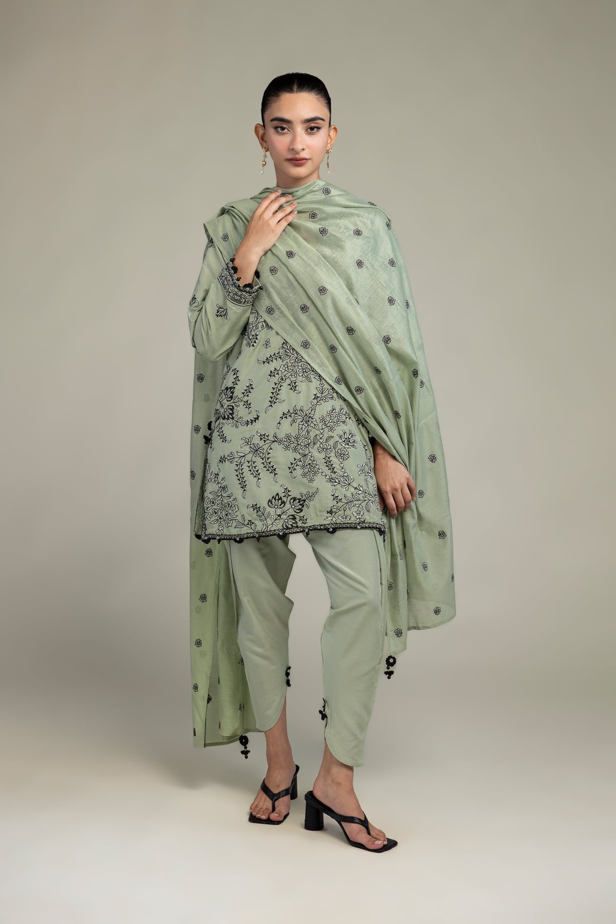Raw Silk Shalwar