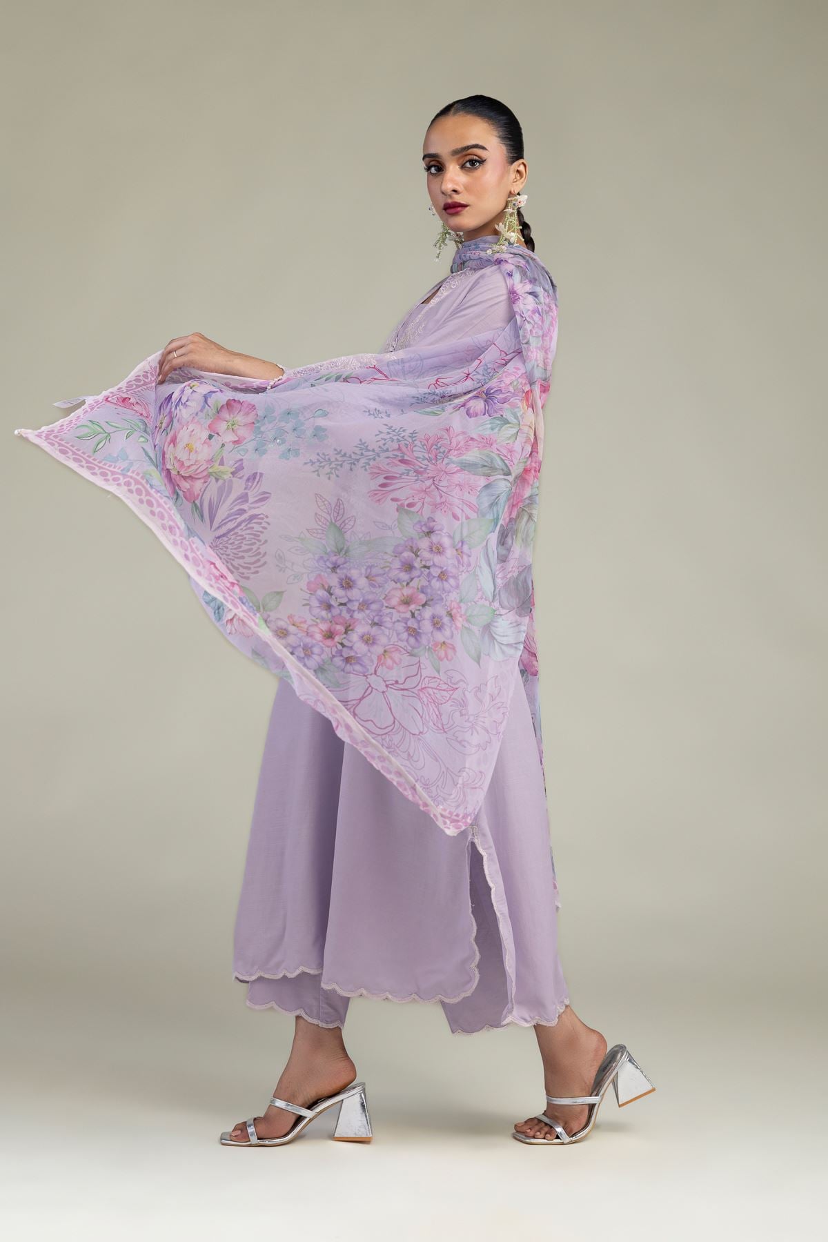 Silk Solid Pants