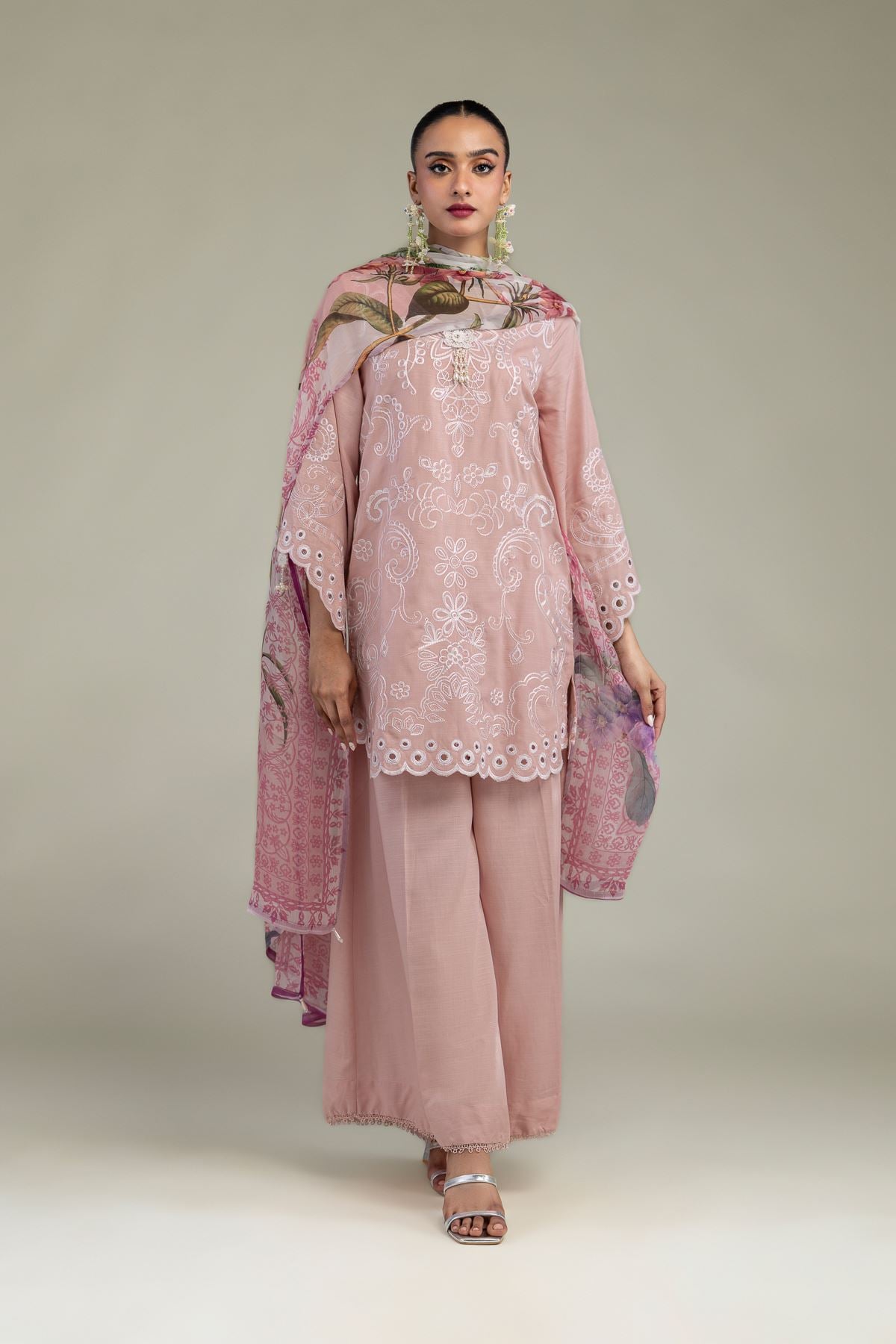 Raw Silk Pants