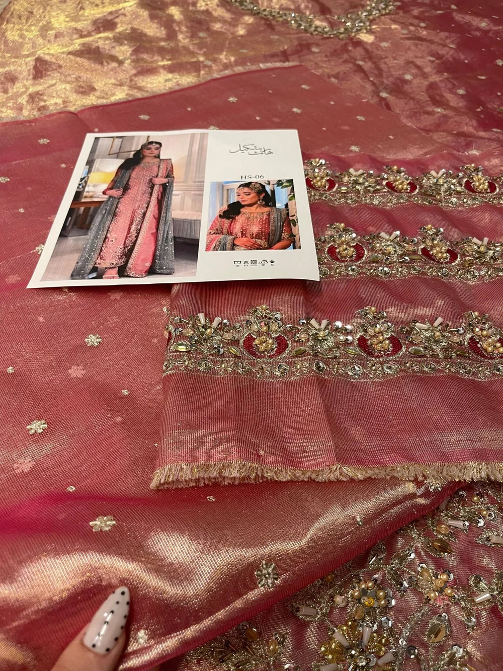 Haris Shakeel – Iqra Style, 2 Dupattas