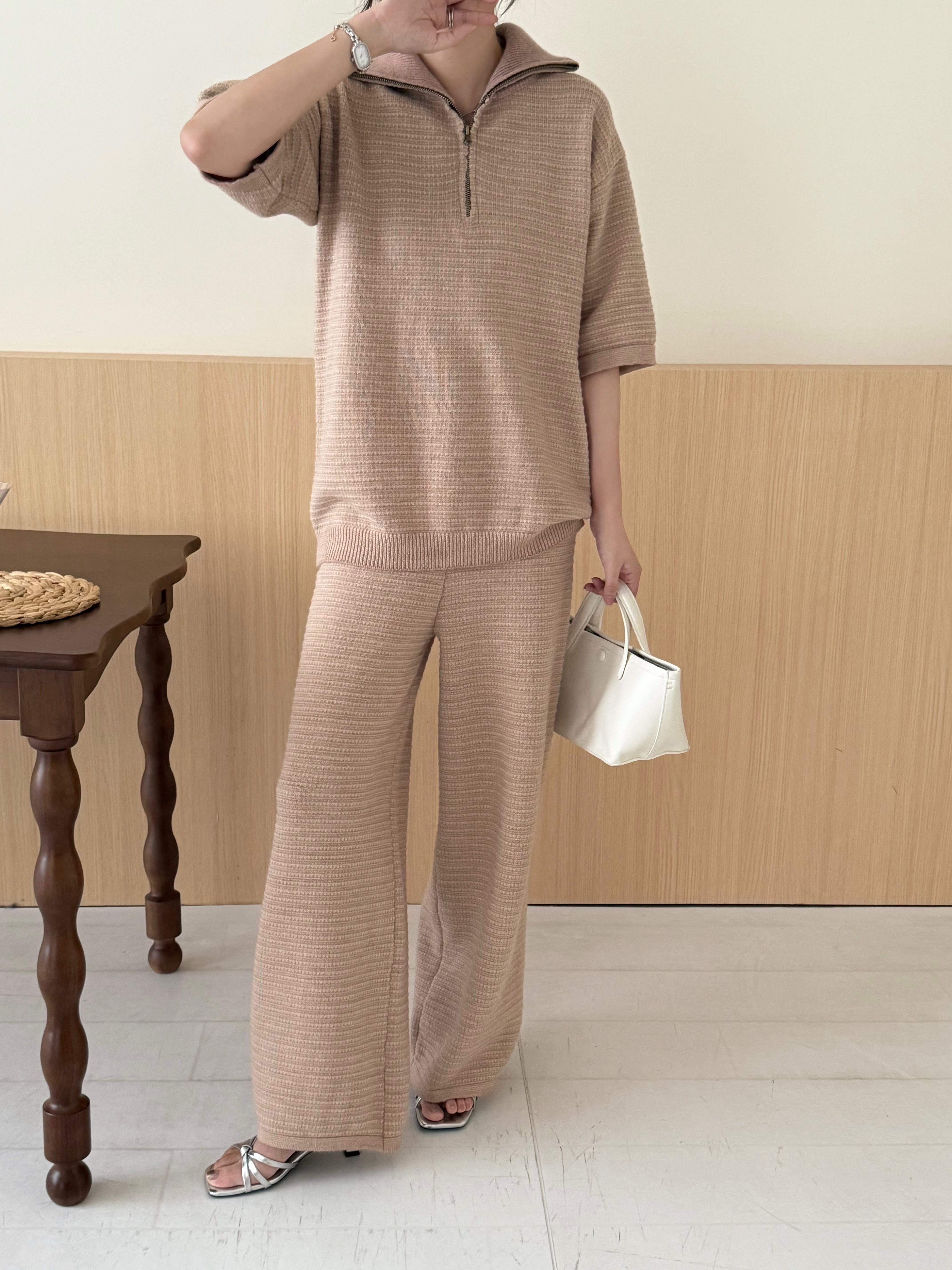 Lolo Knit Detail Suit