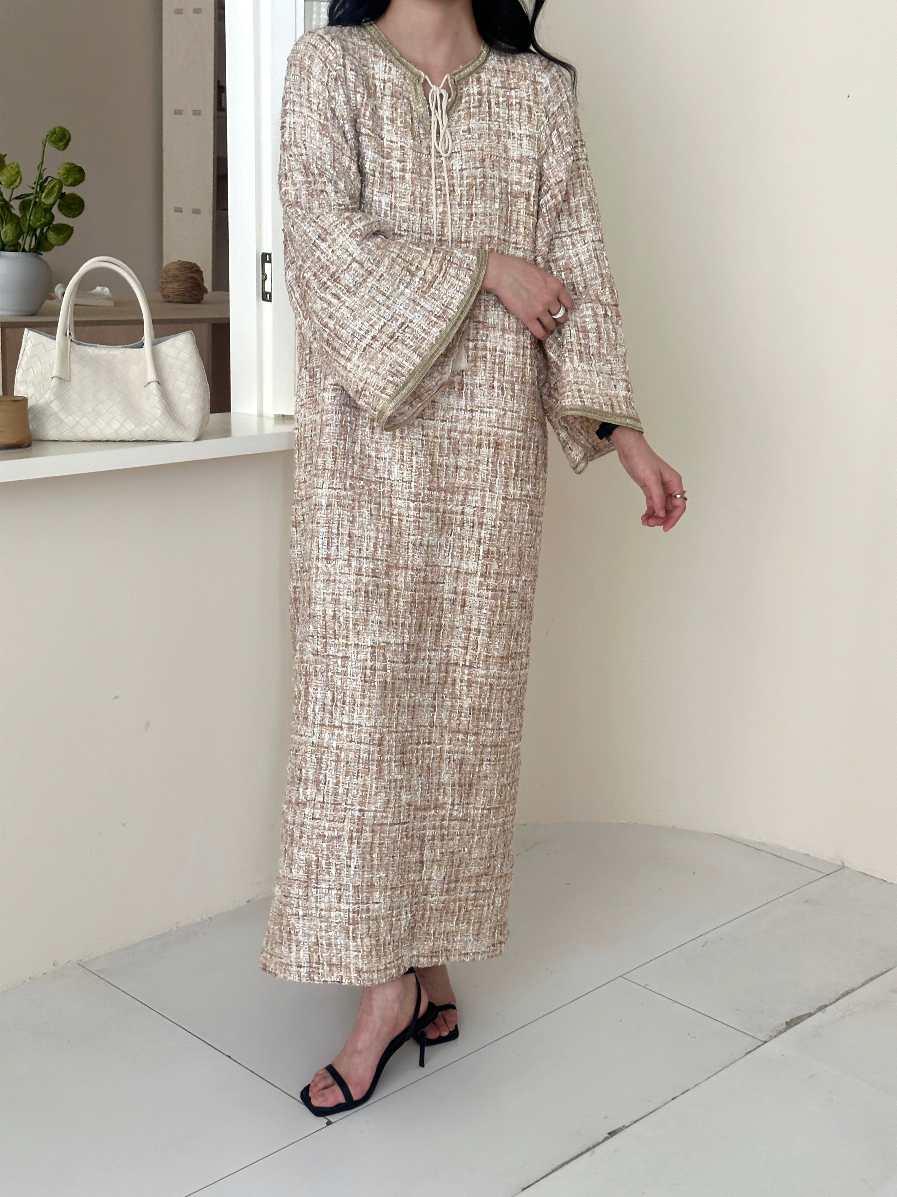 ZOZO TWEED DRESS