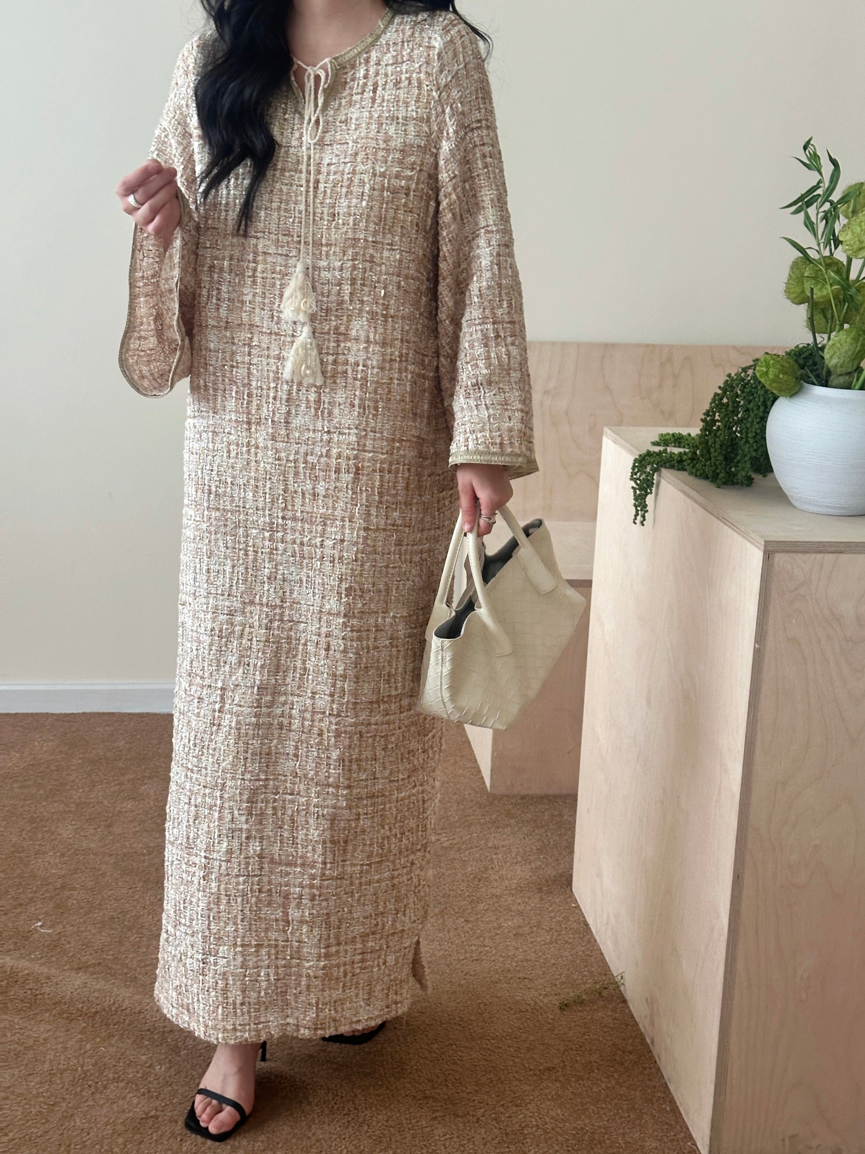 ZOZO TWEED DRESS