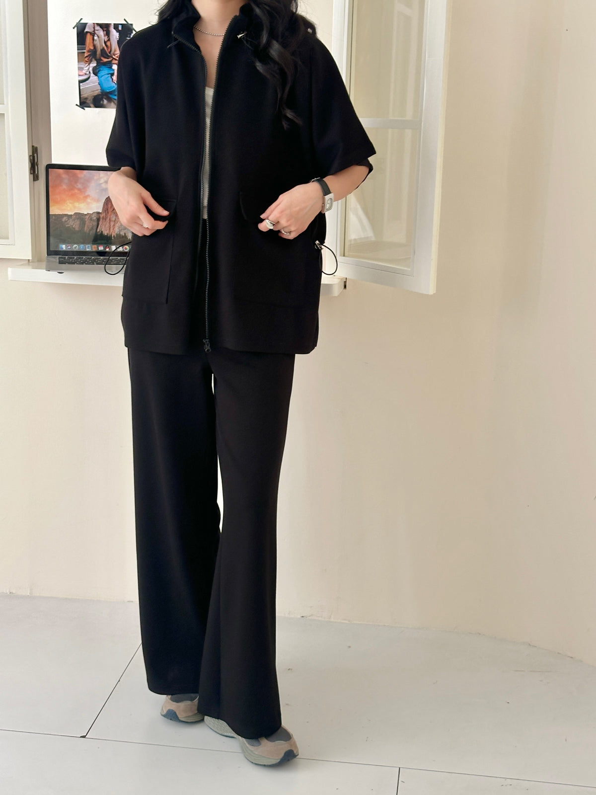 Kiki Modal Suit Black