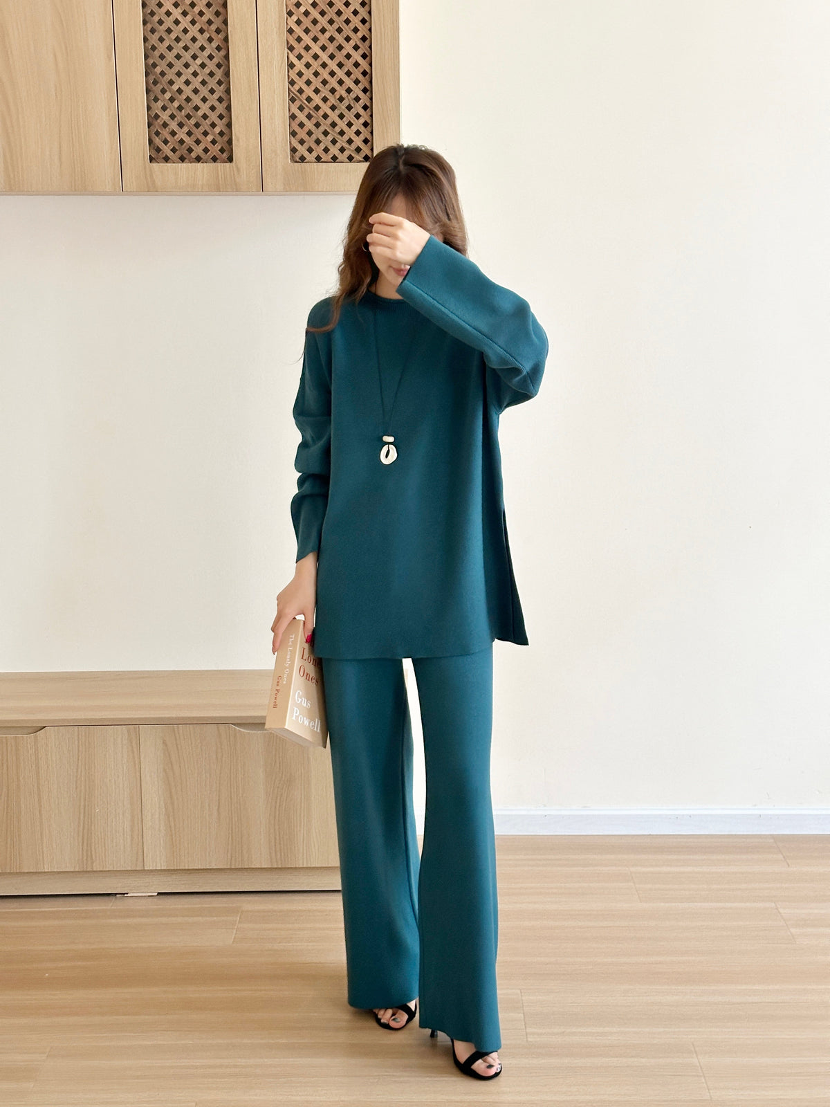 Milli Turquoise Butter Knit Suit