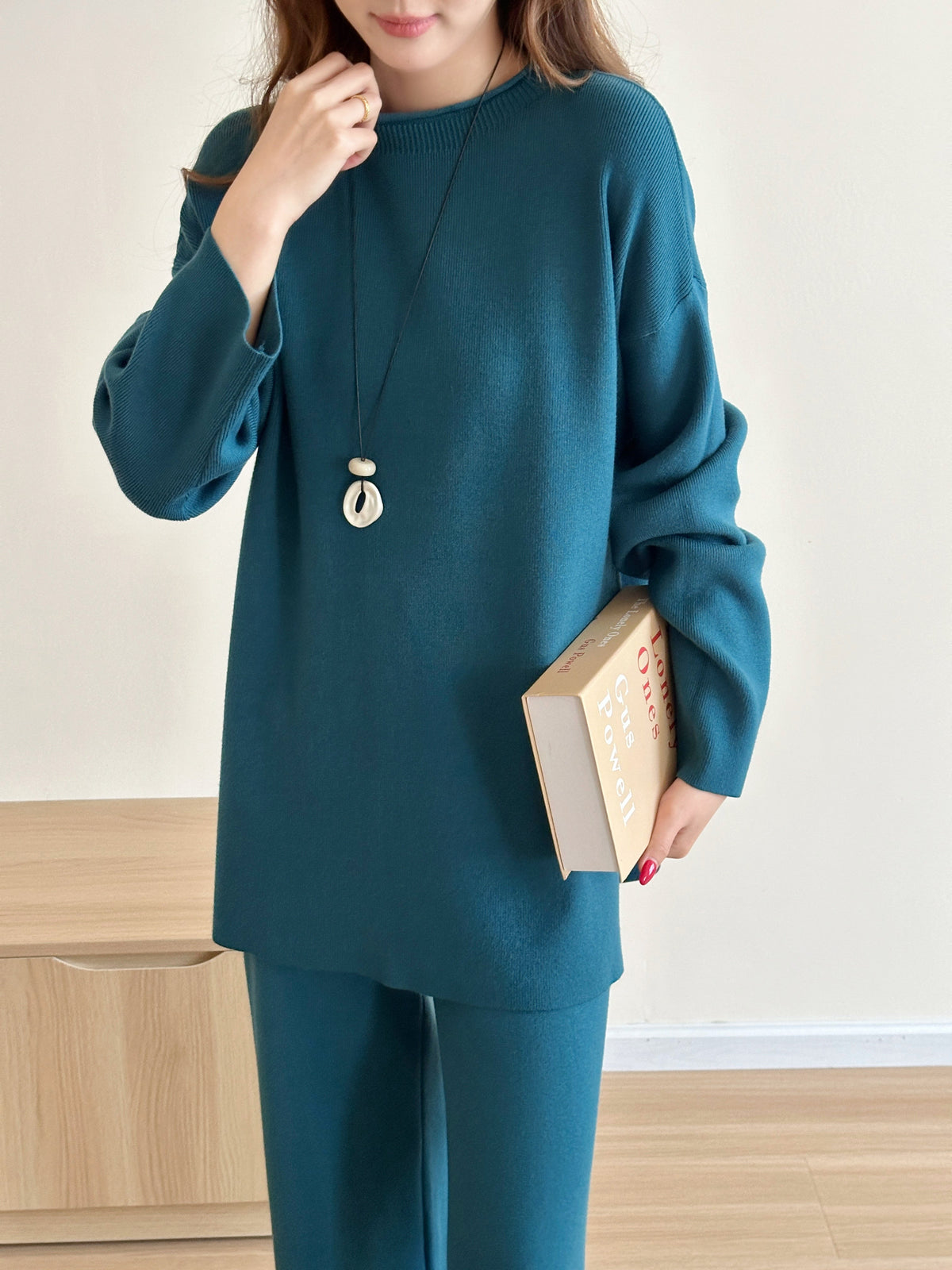 Milli Turquoise Butter Knit Suit