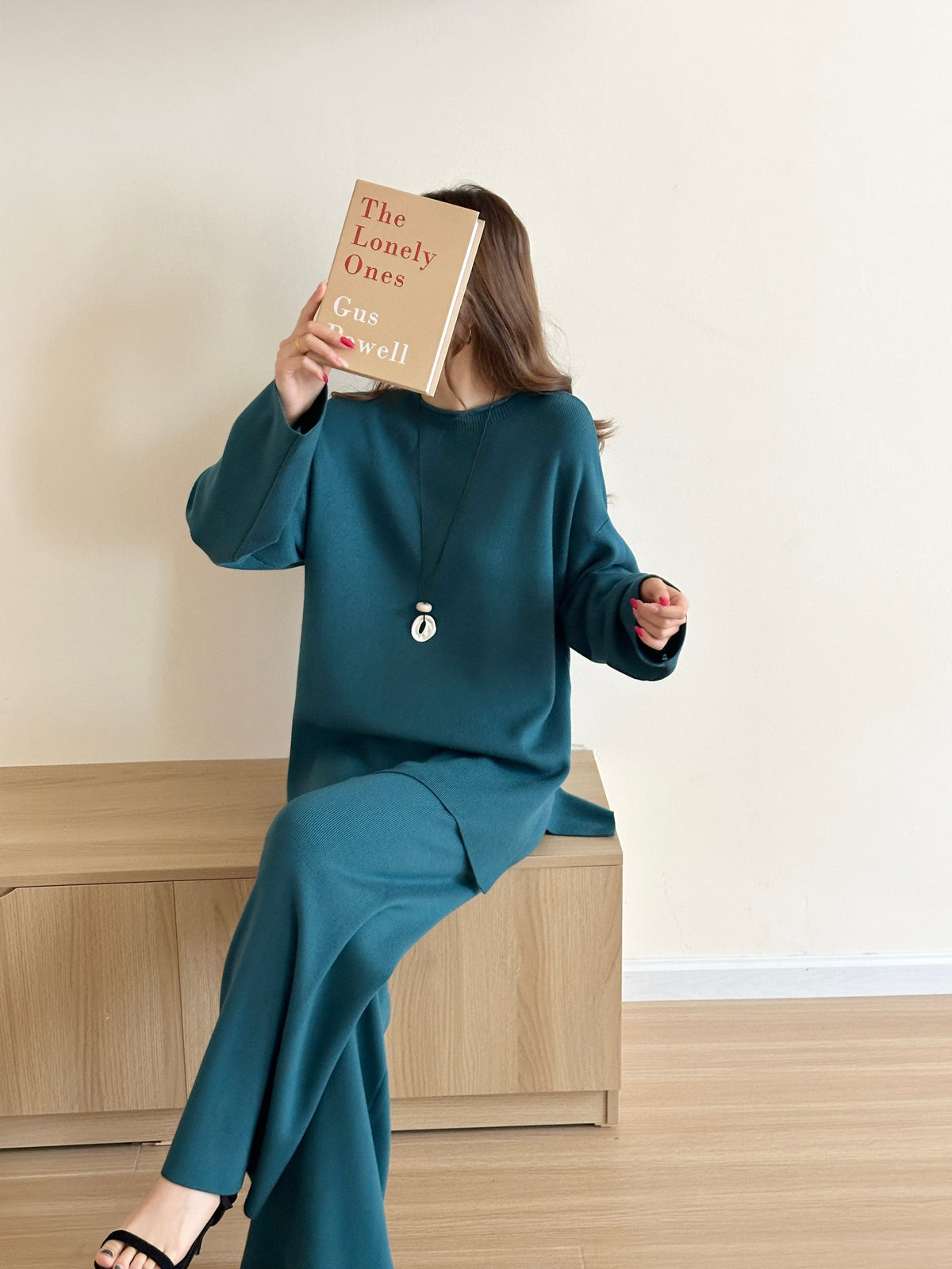 Milli Turquoise Butter Knit Suit