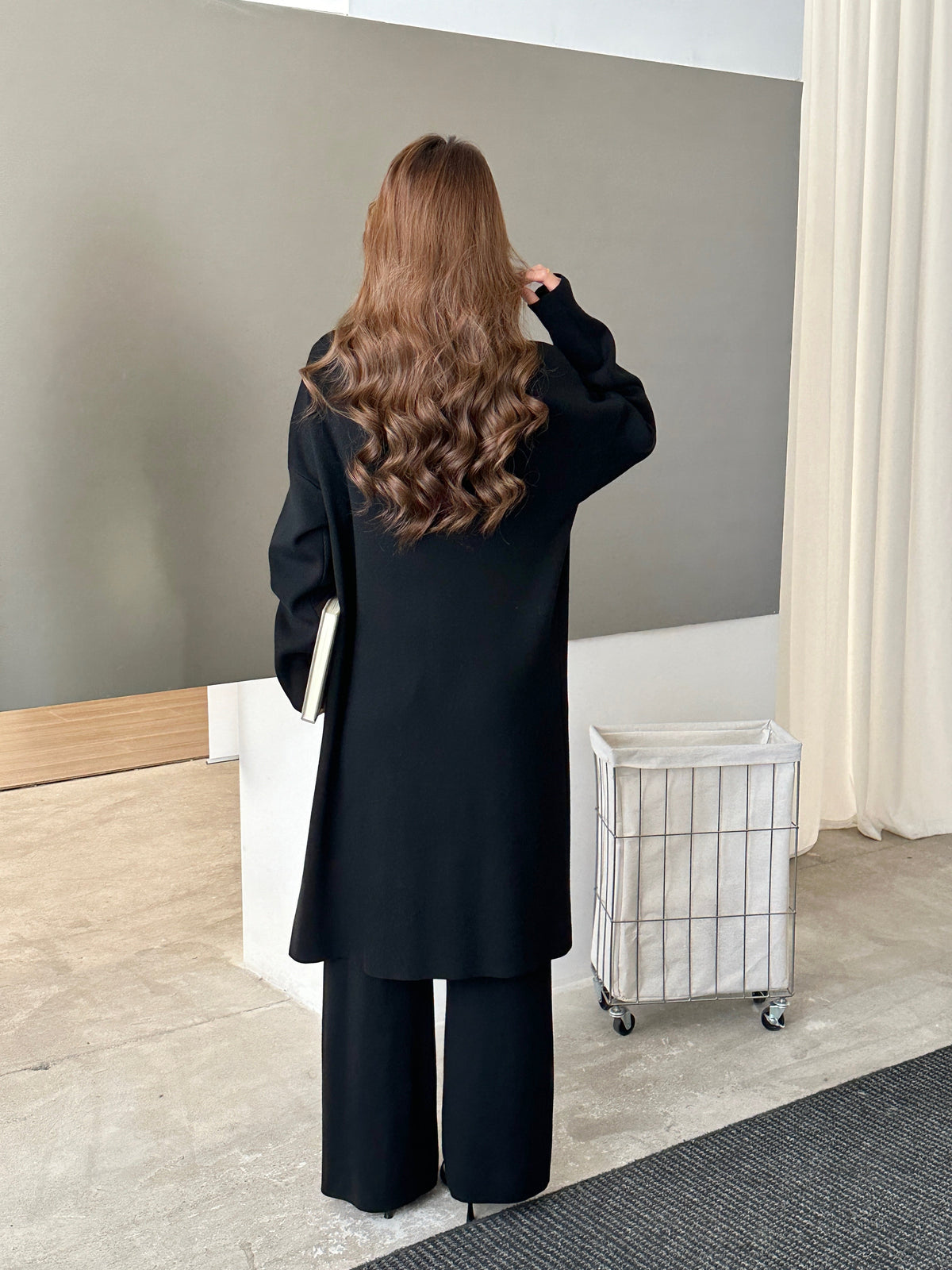 Munich Asymmetrical Knit Suit