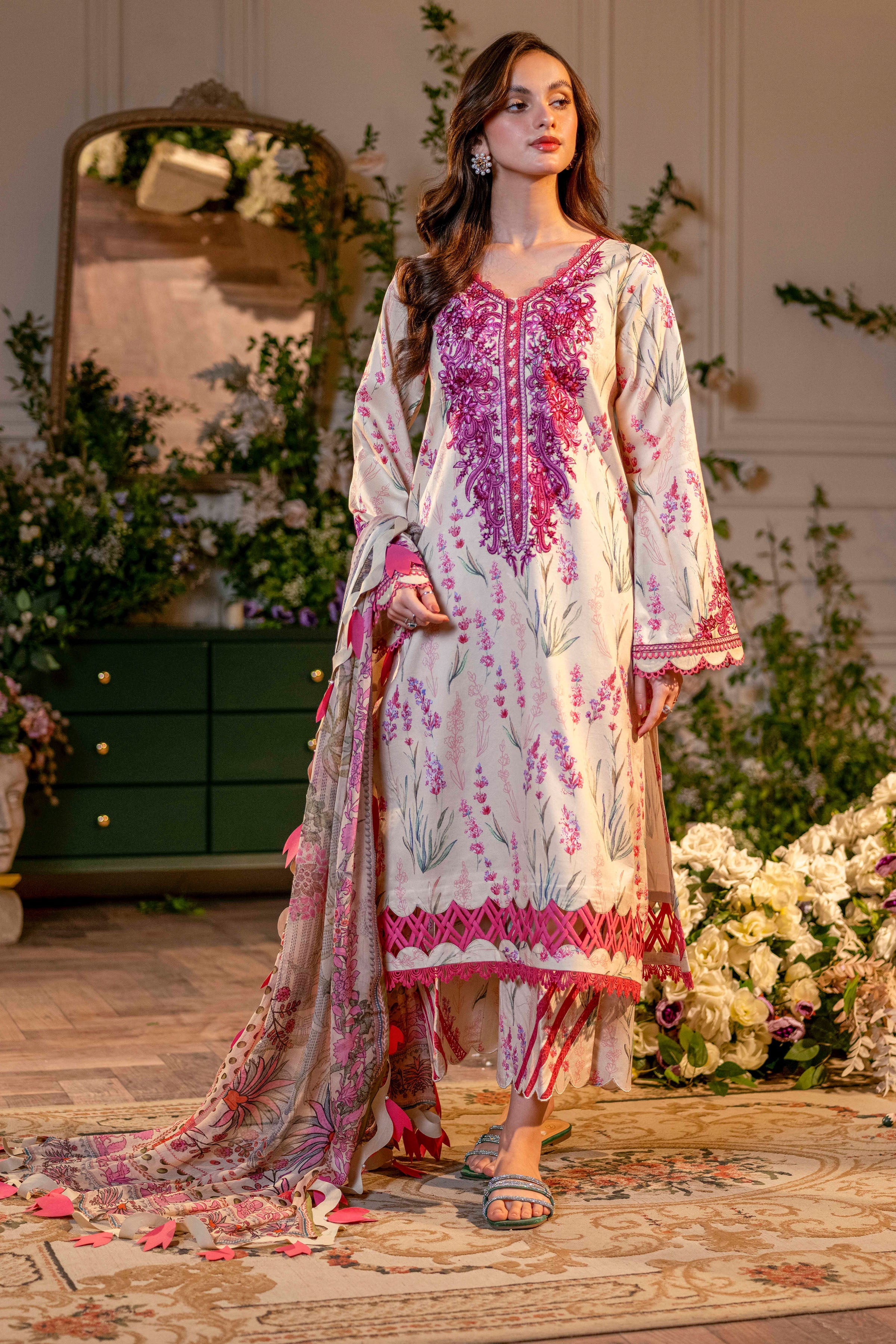 FLORA LAWN 03PC COLLECTION