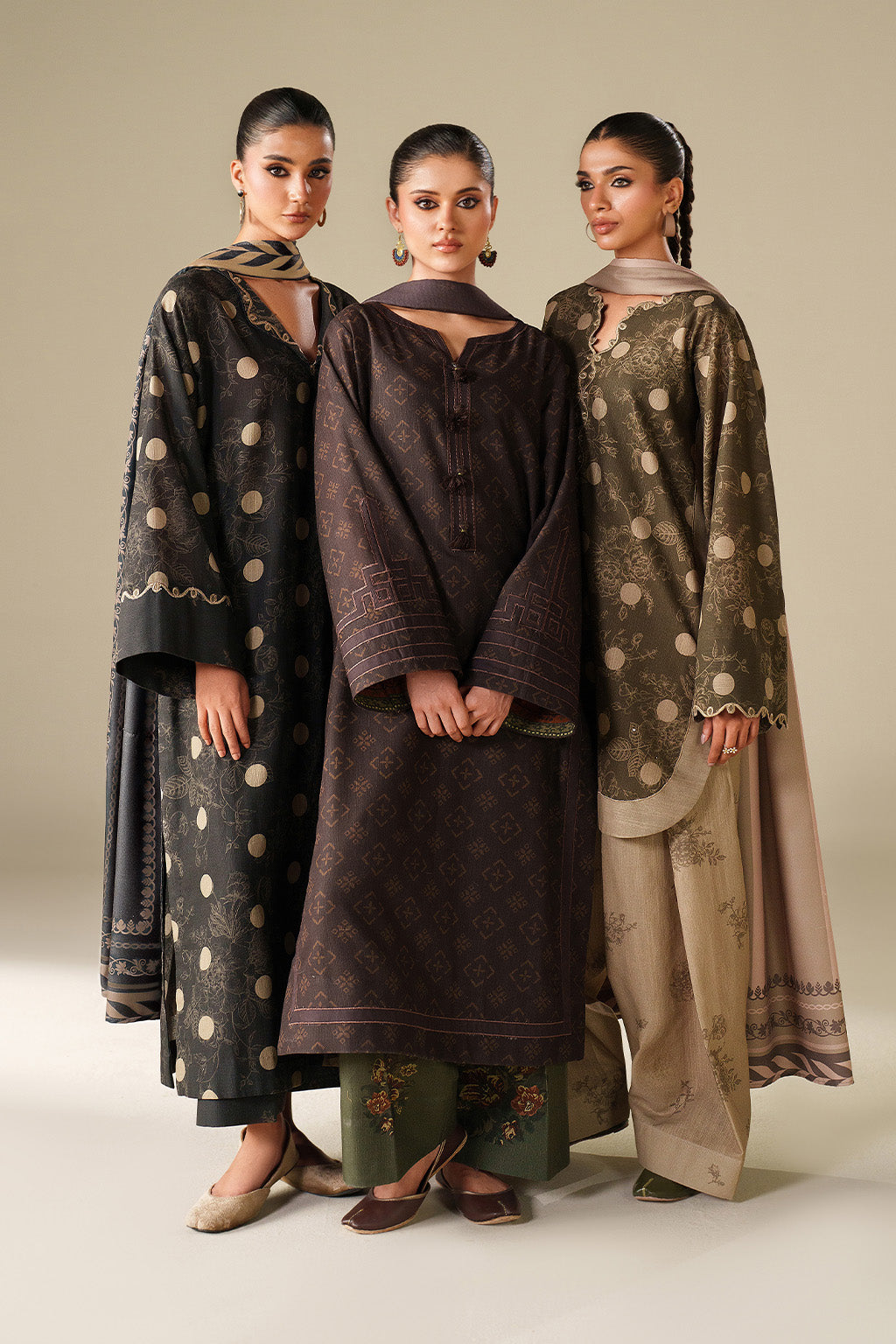 UE-564 Printed Khaddar