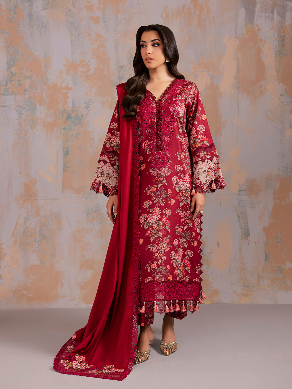 FLORA LINEN SHAWL COLLECTION