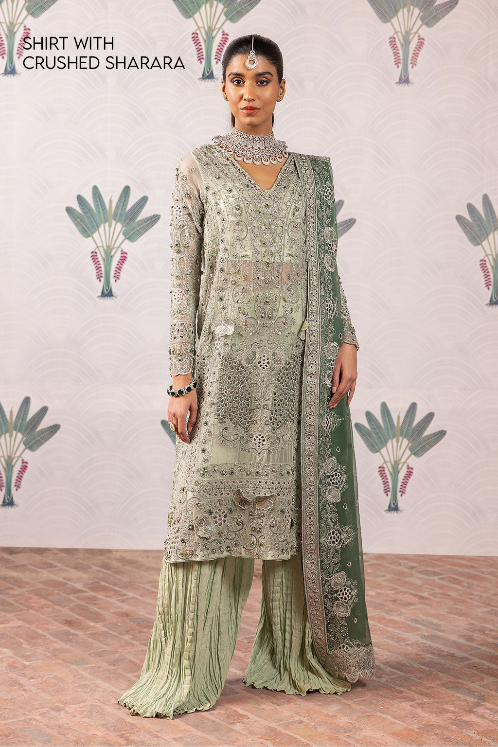 ISC-06 Tehar (Shirt With Crushed Sharara)