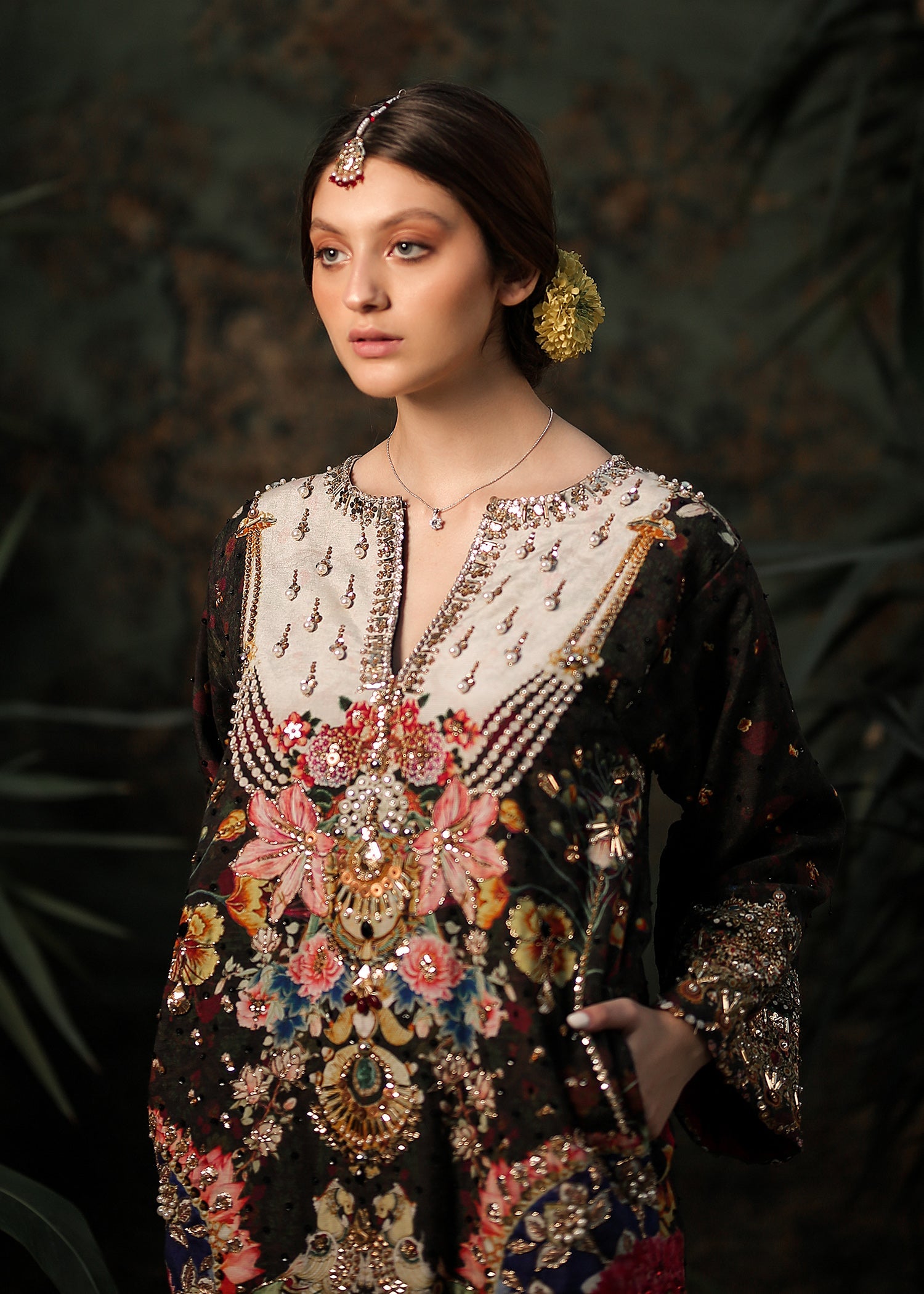M.Luxe Fabrics LF-301-Ferozi