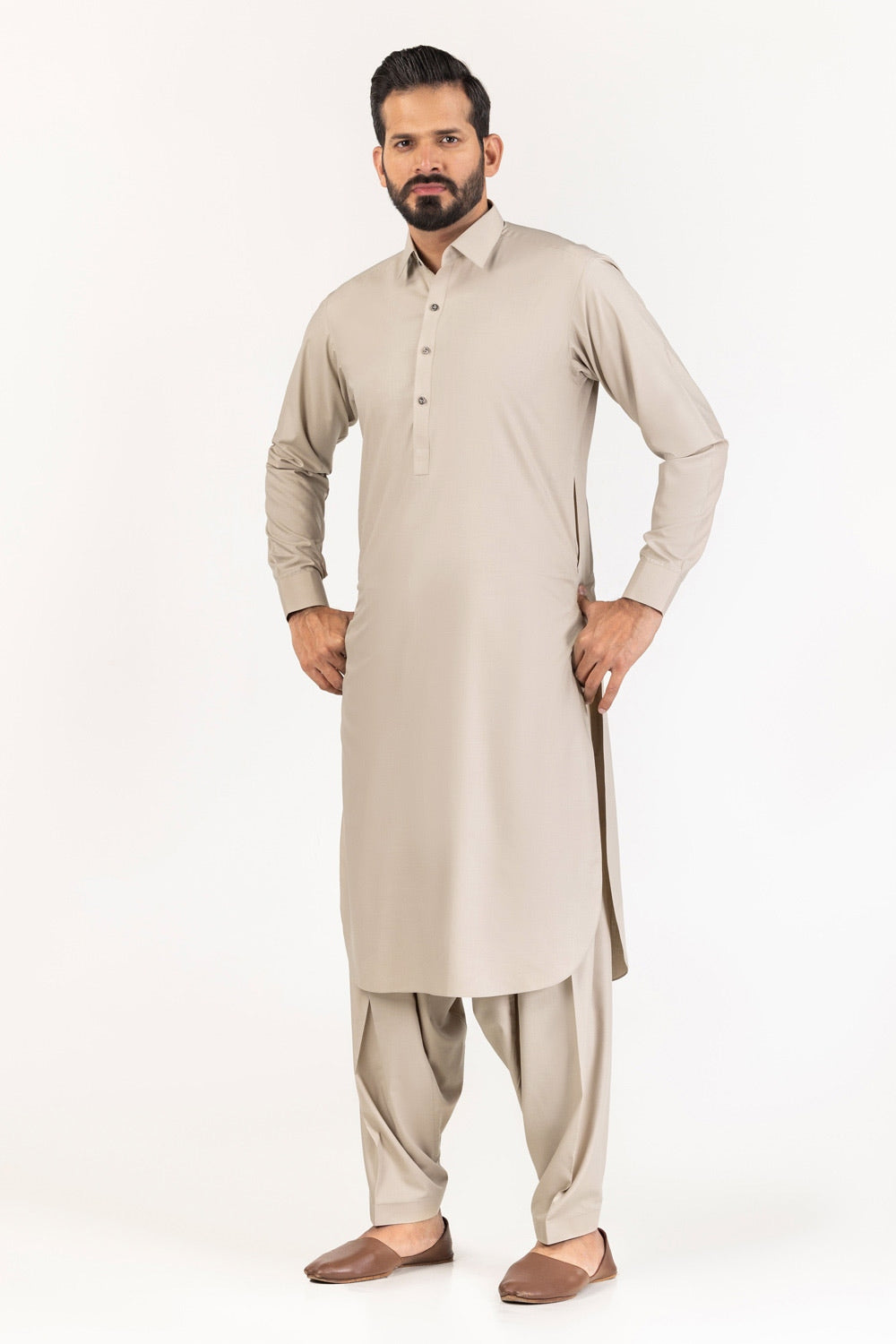 Gul 900 Ujala Unstitched Fabric Blended-Lf