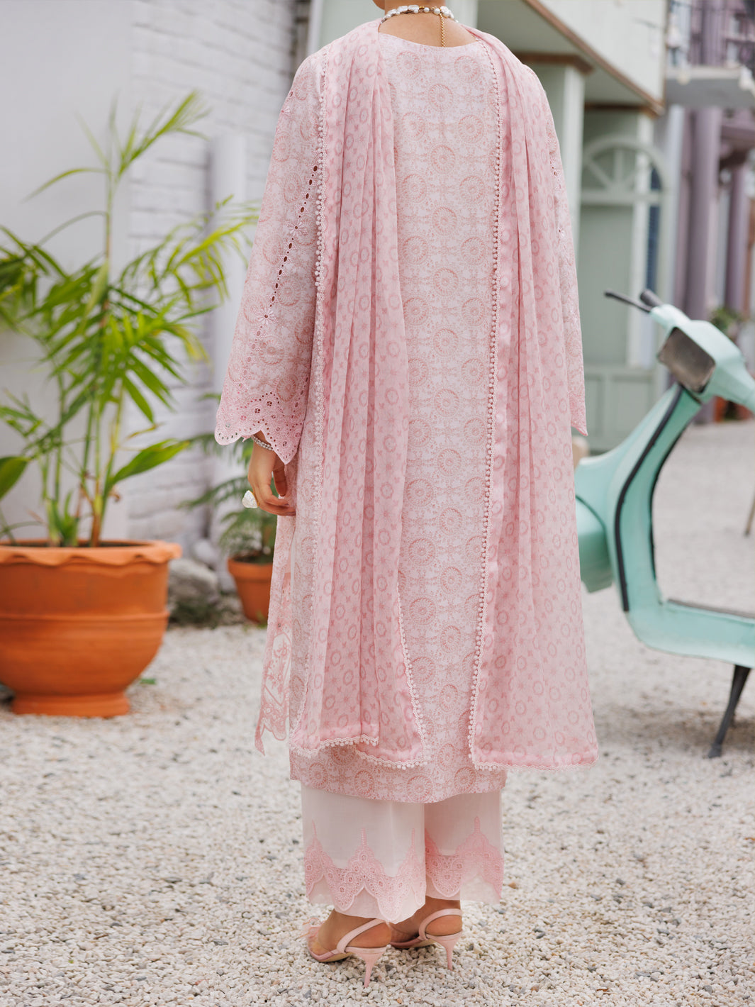 Light Pink Lawn 3Pc Stitched - ALP-3PS-2188