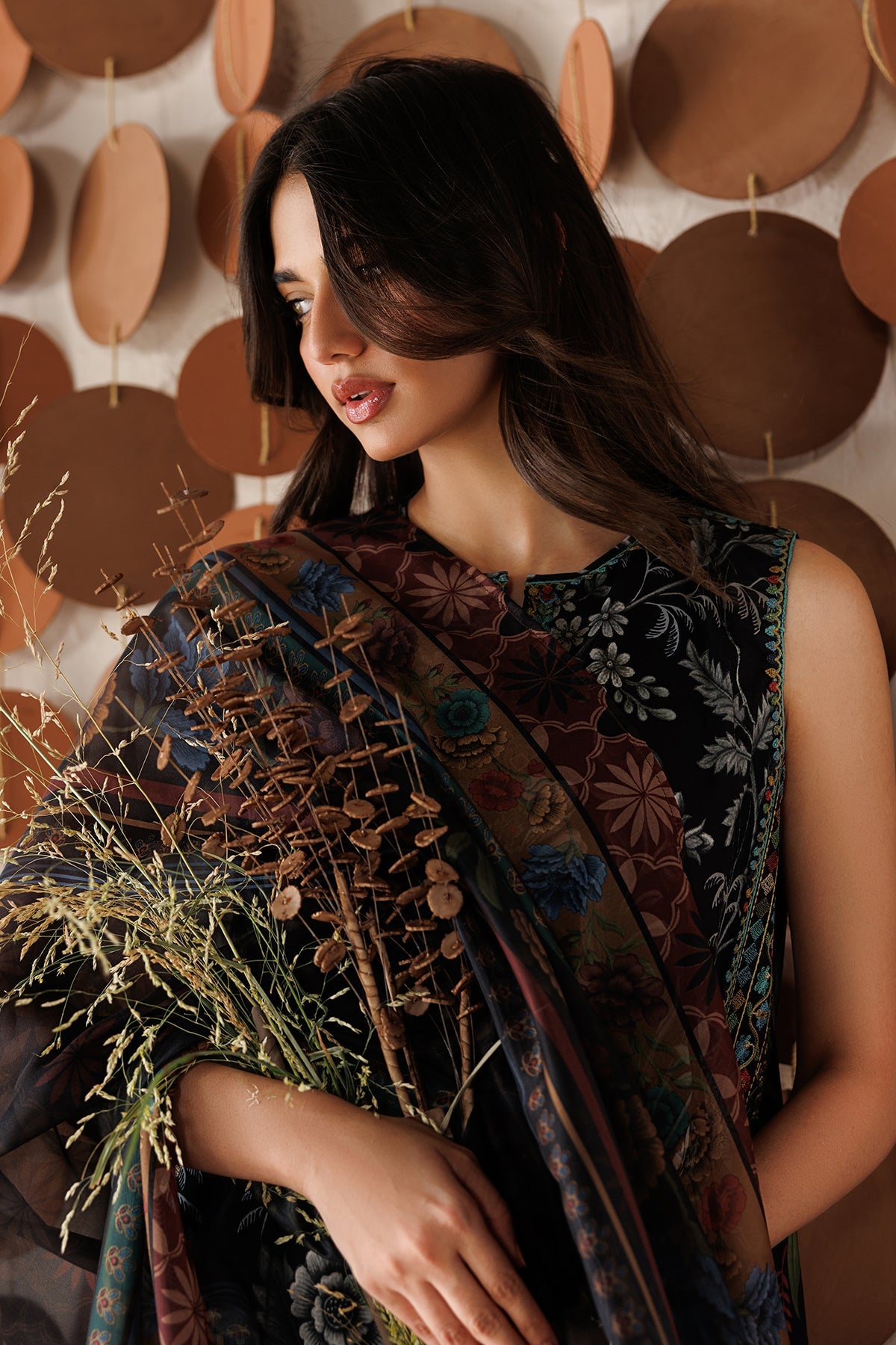EMBROIDERED LAWN SF-4516