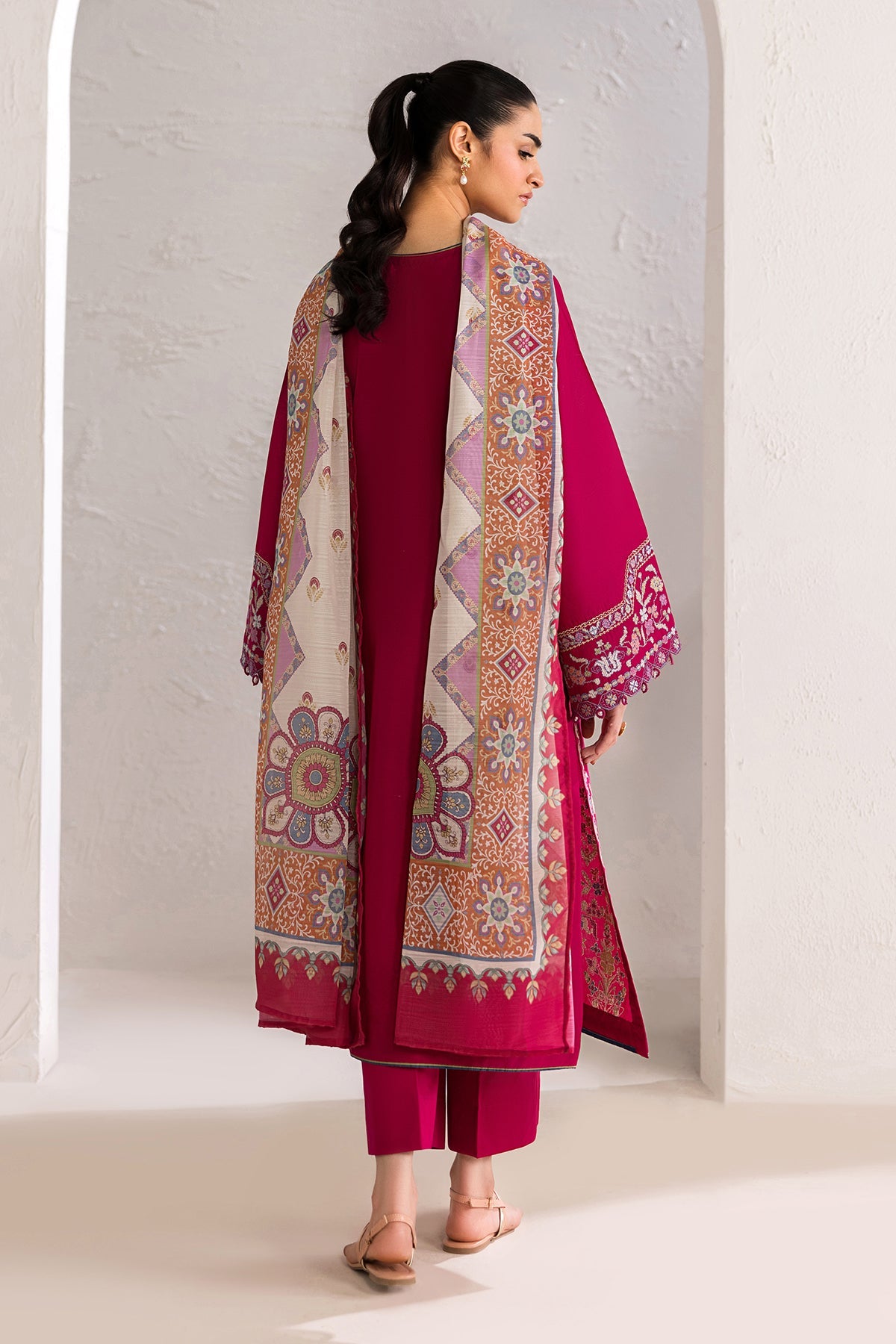 EMBROIDERED LAWN SF-4449