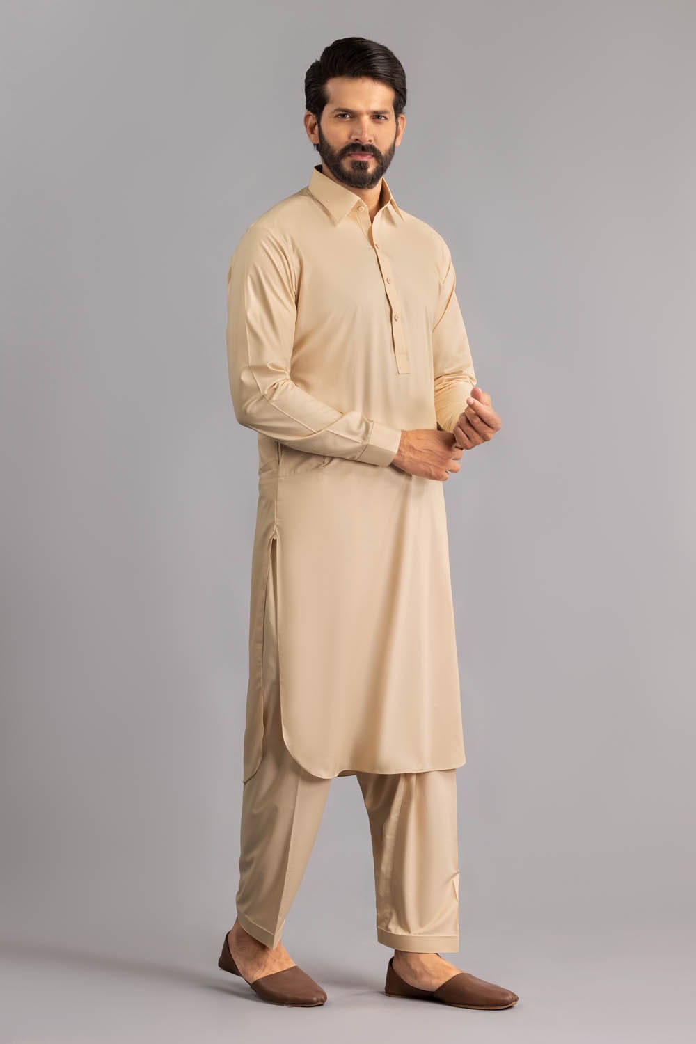 Gul Makhmal Unstitched Fabric Blended-Lf