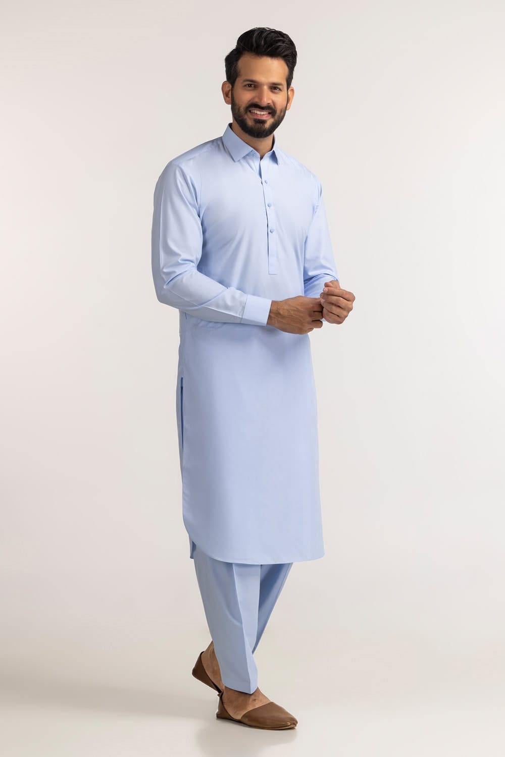 Gul Makhmal Unstitched Fabric Blended-Lf